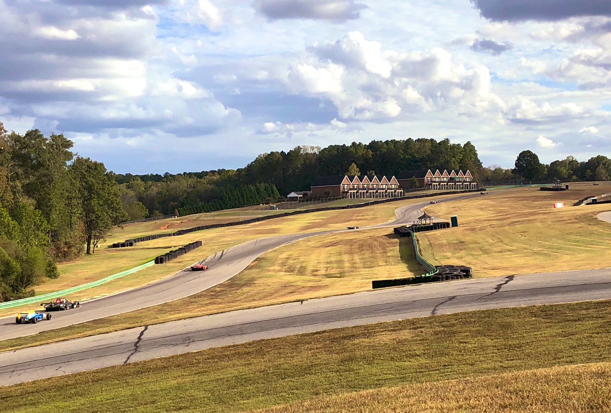 GregCreamer13's tweet photo. I have arrived! @SCCAOfficial #TheRunoffs , my favorite event, &amp; at a glorious piece of racing real estate, @VIRNow &amp; the exquisite “Climbing Esses”!! #RunForTheGold !! https://t.co/ckmp6xFrx9