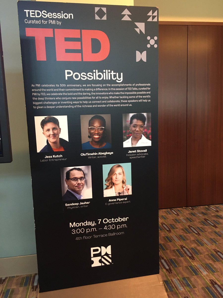 <a href="/APS_PMO/">APS PMO</a> at <a href="/PMInstitute/">PMI</a> global conference and <a href="/TEDTalks/">TED Talks</a> ! #PMI50