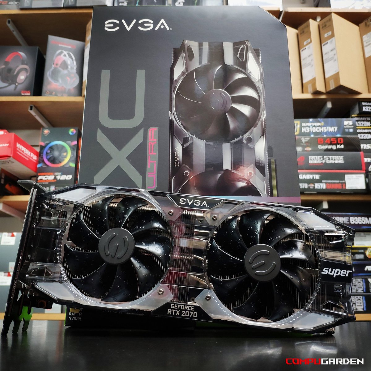Compugarden1's tweet photo. El modelo mas bello de EVGA 🤤
Encontra la RTX 2070 SUPER XC ULTRA y otros modelitos de EVGA en Compugarden 😎
#Compugarden #GPU #EVGA #RTX #RTX2070 #SUPER #Gaming #Gamer #ESport #PC #HardwareStore #HardwareLove #GamingLove #PCGamer #PCMasterRace https://t.co/ik58VwQxWo