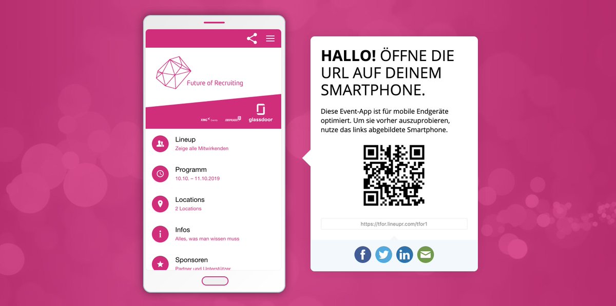 TFORHH's tweet image. So ihr Lieben, dann ist auch genug für heute. Die Event-App ist befüttert. Kann also losgehen! :-) Schon mal ab auf den Homescreen damit! #tfor for.jetzt/app