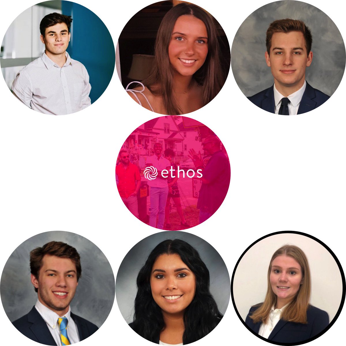 Ethos_MiamiOH's tweet photo. Meet the Exec Board!
Dane Garson- President
Olivia Ben-Kiki- Vice President
Anthony Kritz- Treasurer
Davis Kurz- Senior Marketing Director
Lauren Pagano- Senior Public Relations Director
Follow us and receive updates about the organization and future executive speakers! https://t.co/1razZYFkko