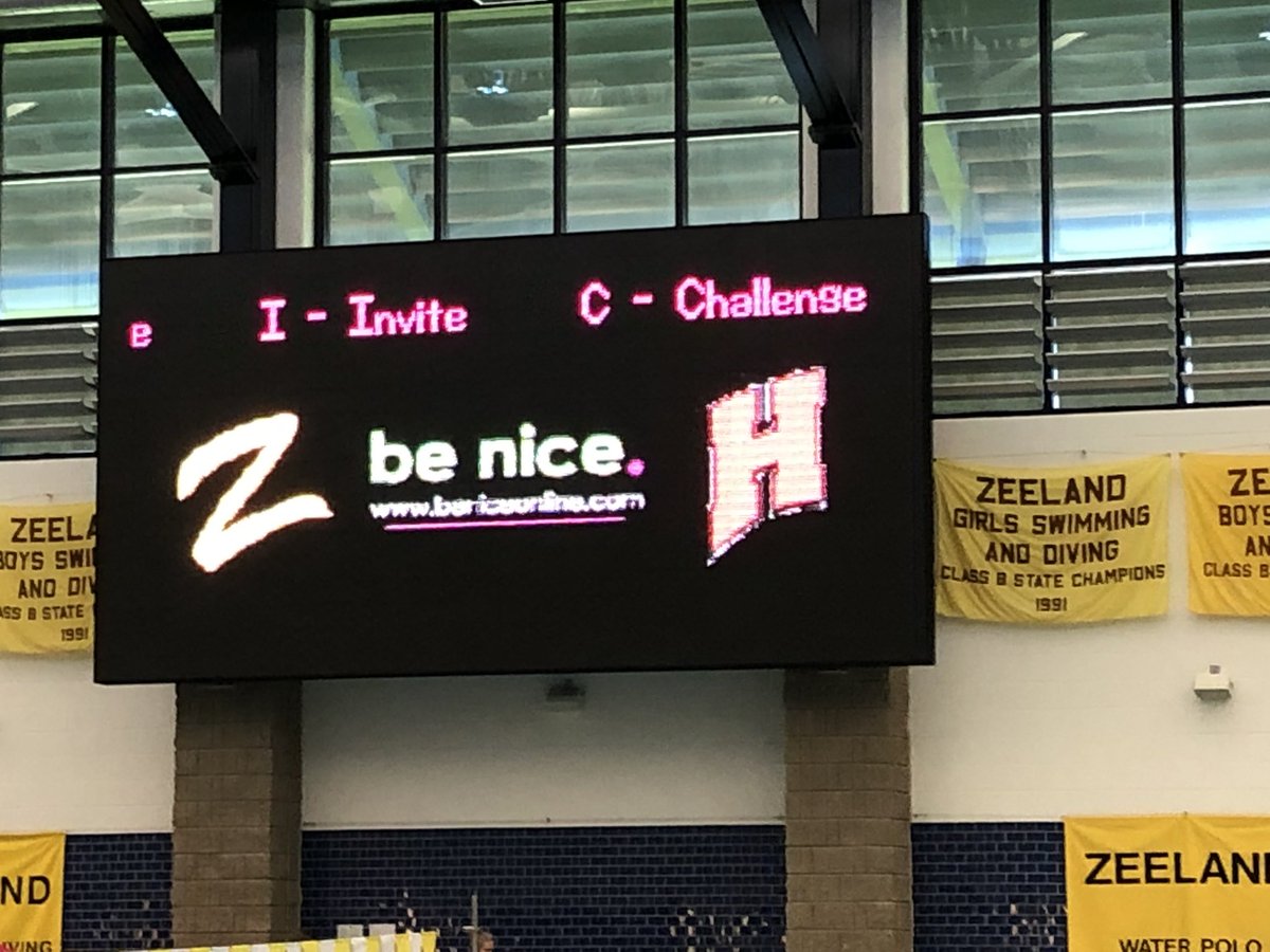 Z Swim vs. Holland tonight in the first ever Be Nice Swim meet!  Come out and support the swimmers and mental health awareness. Be Nice gear gets you in for free!!!