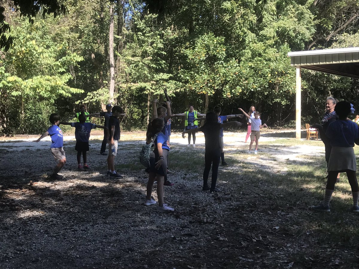 DrLoganCaldwell's tweet photo. A wonderful way to spend last Friday collaborating with @uofmschools’ Campus School 5th grade, @uofm_icl’s senior teacher candidates, &amp; @uofmemphis’ Meeman Biological Center in Shelby Forrest. 🌲🌲🌲🌲 @umeducation @uofmTeacherEd @UofM_ELED https://t.co/1zjiyiu6DI