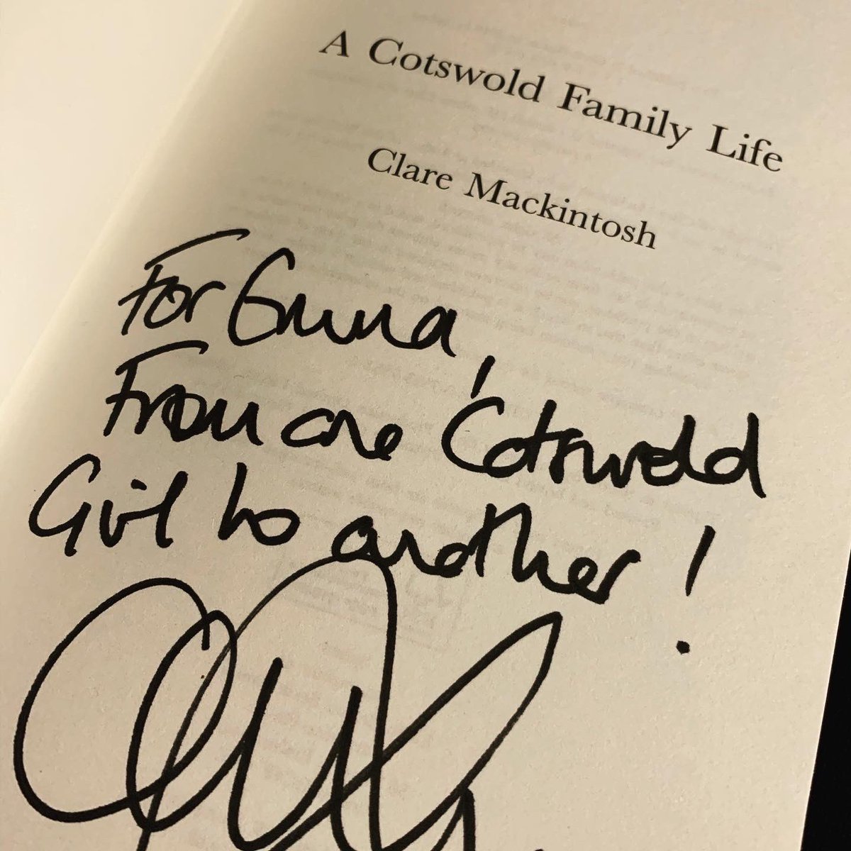 Miner_bird's tweet photo. So thrilled to see @claremackint0sh at @CheltLitFest this evening. Great talk, can’t wait for the next book. Well done Clare xx https://t.co/CKL5l21vVz