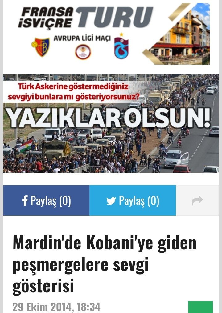 Anlamadığım şey ; Bu gün savaşarak kurtaracağımızı iddia ettiğimiz #Rojava 'yı bir 29 Ekim günü lahmacun paralarını da ödeyerek kendi ellerimizle PKK' ya biz teslim etmedik mi NOKTA #Trump