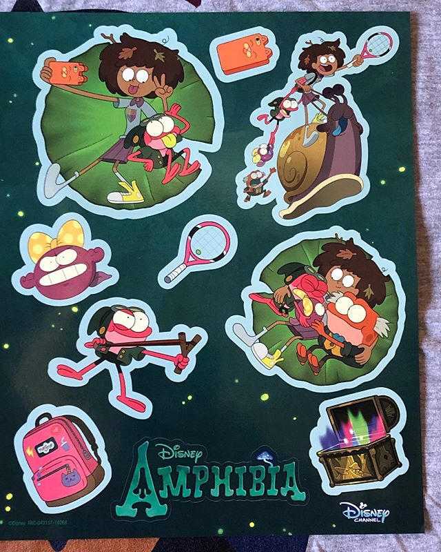 Better look to the #BigCityGreens #Amphibia & #TheOwlHouse Stickers ...