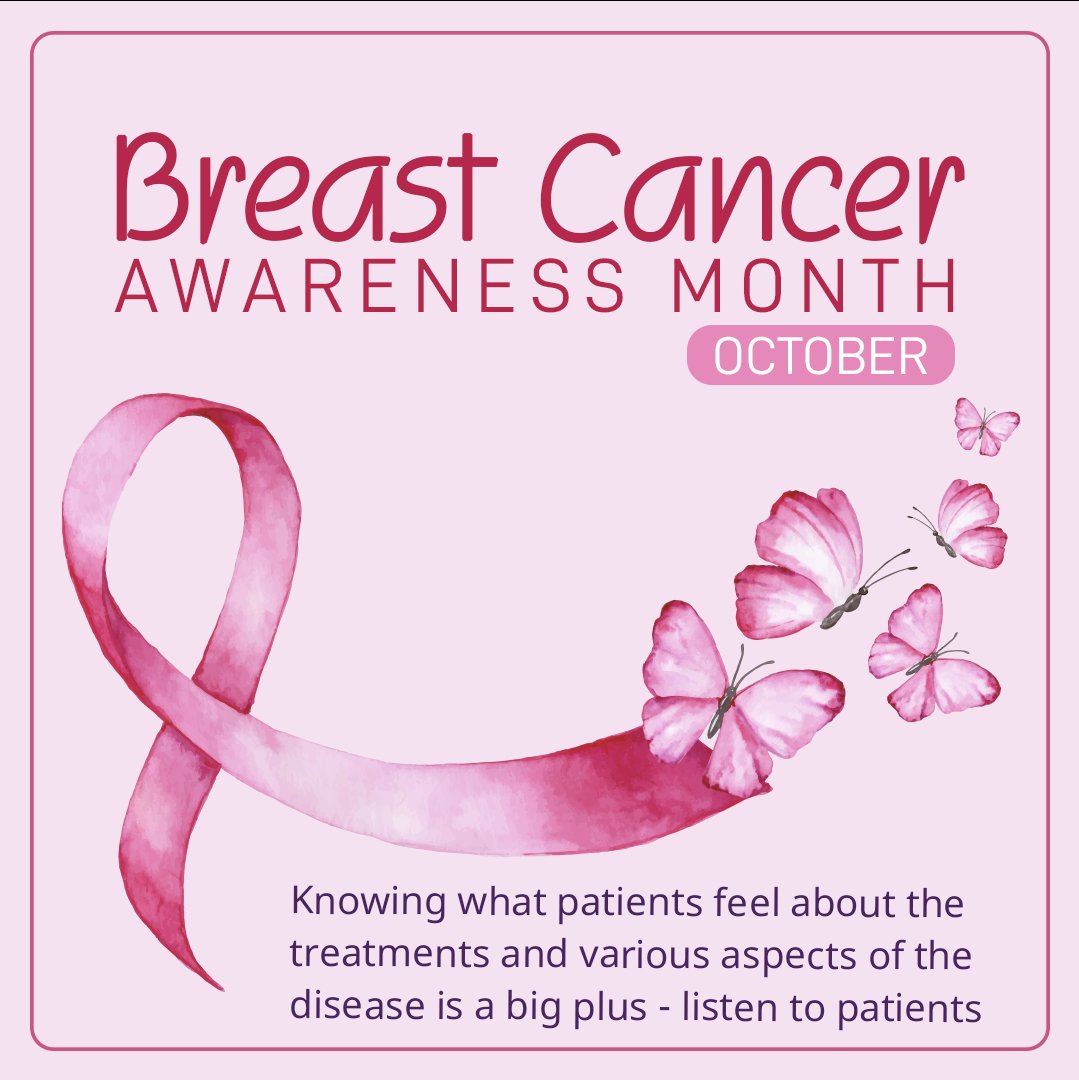 SocioInsider's tweet photo. Listen to patient, understand their perspective in the Brest Cancer Awareness month.

#brestcancer #BreastCancerAwarenessMonth https://t.co/j2Ju7gexl0
