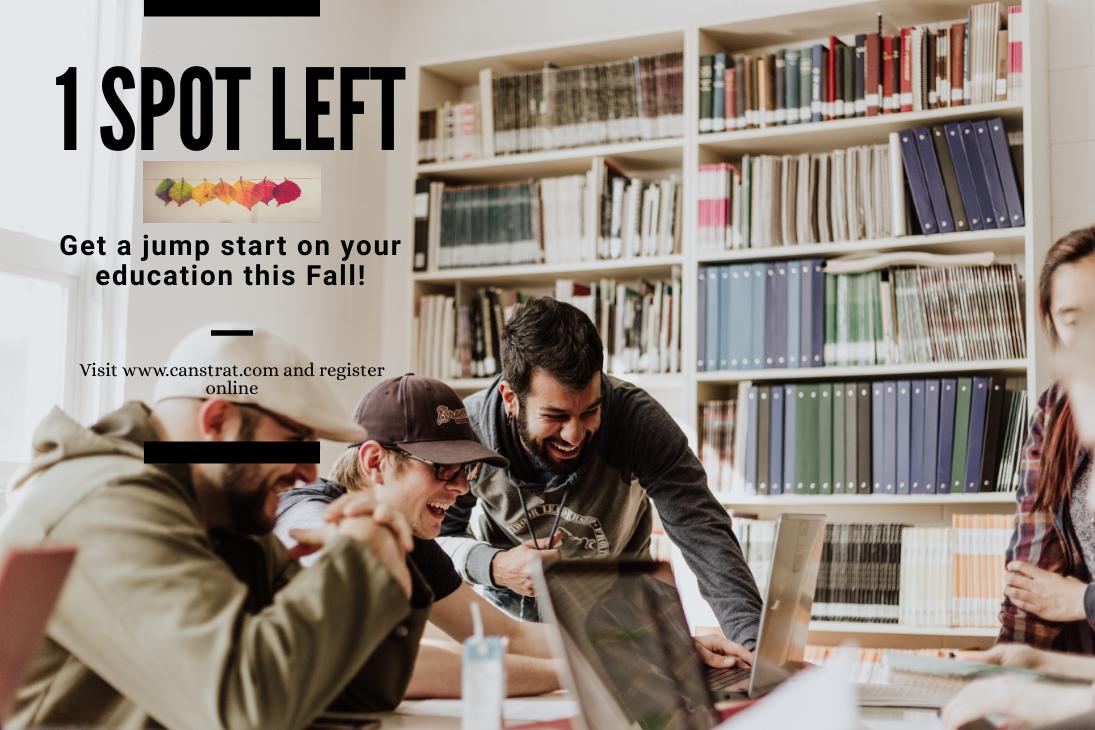 canstrat's tweet photo. Canstrat course October 21st - 25th! 1 SPOT LEFT! Register online and grab the last spot!  https://t.co/iWqzvLo8Ws https://t.co/wVkLgWijjE