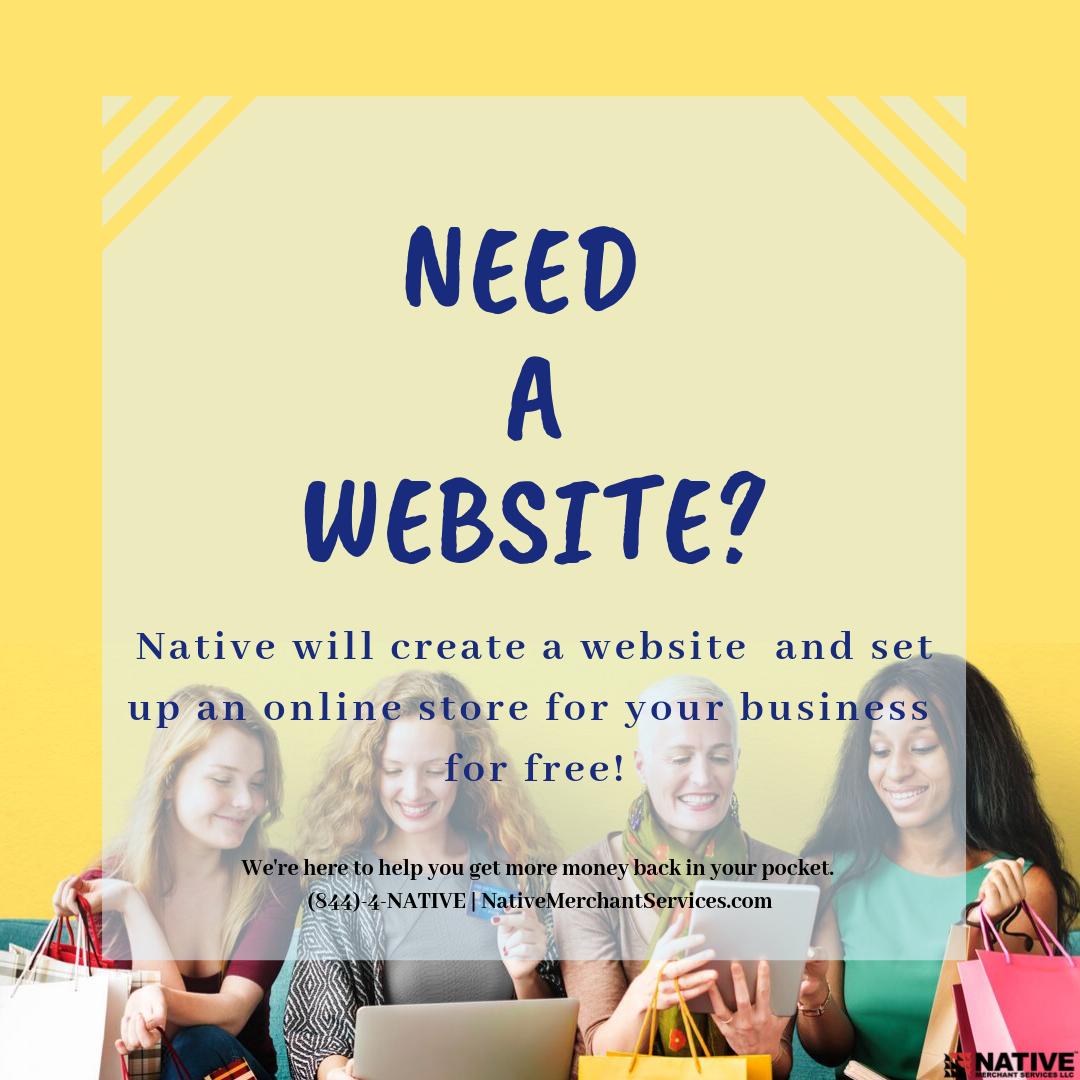 Let Native build you a website for your business for free!
.
.
.
.
#smallbusiness #Albuquerque #elpaso #texas #ABQ #etsy #sale #LA #retail #restaurant