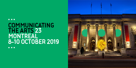 Many thanks to our main partner and host the <a href="/mbamtl/">MBAM</a> - We look forward to spending the next two days at the museum learning about your health and education initiatives and partners #CTAMTL communicatingthearts.com/montreal