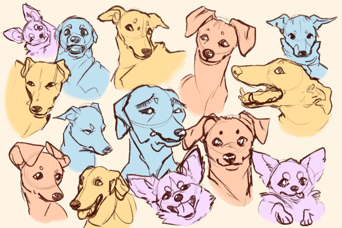 OpawesomeSauce's tweet photo. Haven’t drawn any dogs in a hot minute https://t.co/LKPi0S58Ap