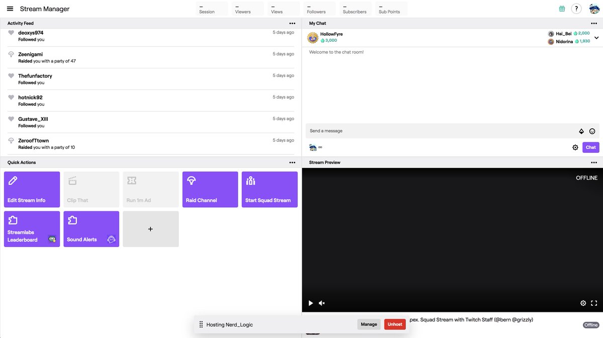 Daniel Gih After Months Of Work The New Twitch Dashboard For Creators Is In Open Beta Check It Out T Co Jvfxkkywbi Lighttheme Twitch T Co Iyrkhs3wmp