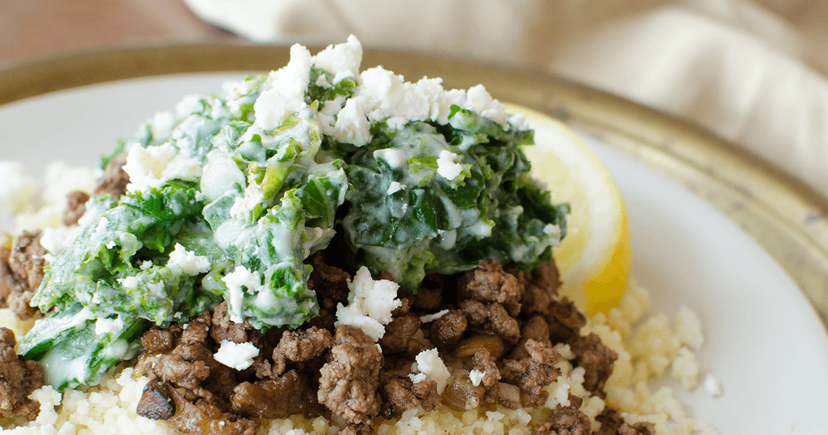 Serving up one of our favorite Middle Eastern recipes tonight with this Za’atar Lamb with Yogurt Creamed Greens and Couscous 😍 

Za'tar seasoning may not be a common ingredient in most home kitchens but we highly recommend it! greenmountaincreamery.com/recipes/zaatar…