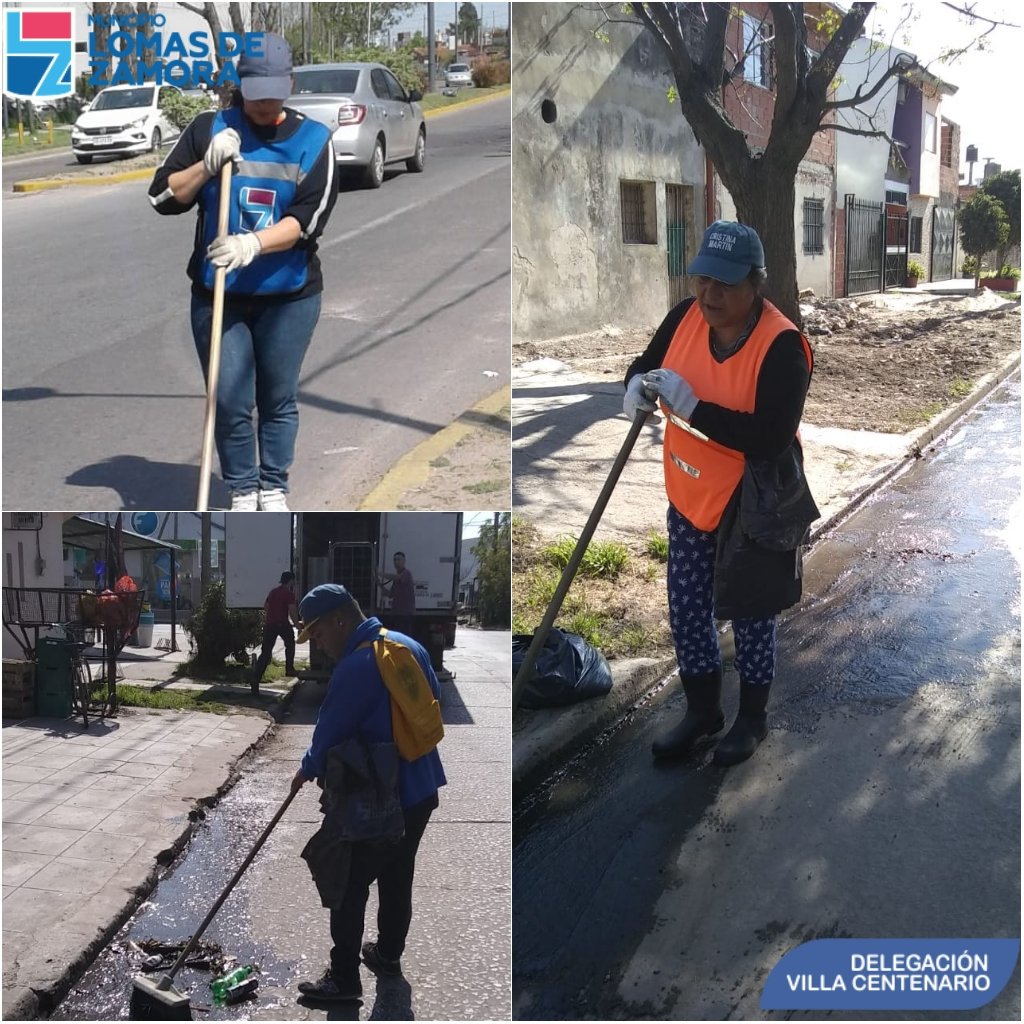 Delecentenario's tweet photo. Tareas Realizadas el Día Lunes 7 de Octubre   en la Delegación Centenario Municipal de Villa Centenario.
#LomasEnMovimiento #SecretariaDescentralizada @MunicipioLdeZ @minsaurralde @gastonlassalle  @ChavezMGraciela https://t.co/QfJXfkZvoo