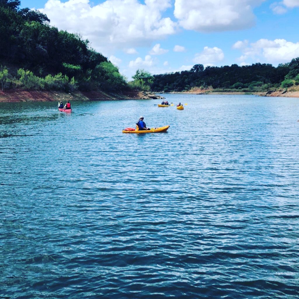 cndlelightranch's tweet photo. “The best part of the day was my daddy almost tipping us over in the canoe. He said it was on purpose, but I don’t think so”- kid on Military Family Day. Hearing everyone's experience at Military Family Day brings smiles to both the families at Candlelight Ranch. #CLR20 https://t.co/ZA7F3LG3qP