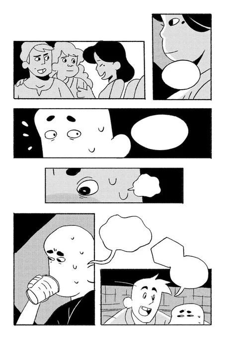Made a quick comic for @KomiketPH's Kommunity anthology of LGBT+ komiks ♠️♠️♠️

You can grab it this weekend!! 