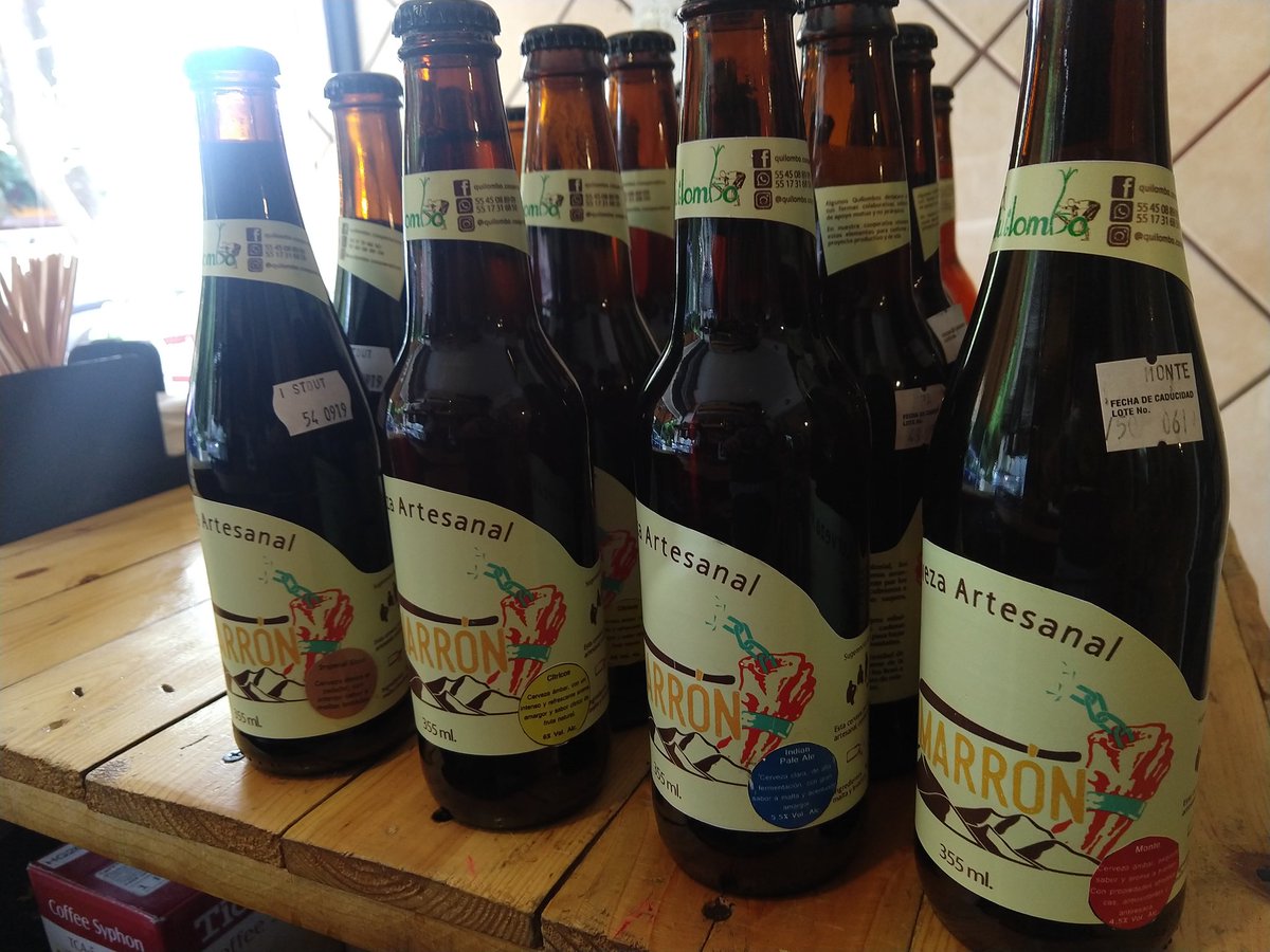 CafeSemillero's tweet photo. ¡REGRESA LA CHELA AL SEMILLERO! Luego de algunos meses sin cerveza artesanal el Semillero logra colaborar con Quilombo para traer a ustedes la CERVEZA CIMARRON. En sus 4 presentaciones, las clasicas IPA y Stout así como la experiencia de cítricos y monte. Les esperamos 😊 https://t.co/e5i6ytSnkI