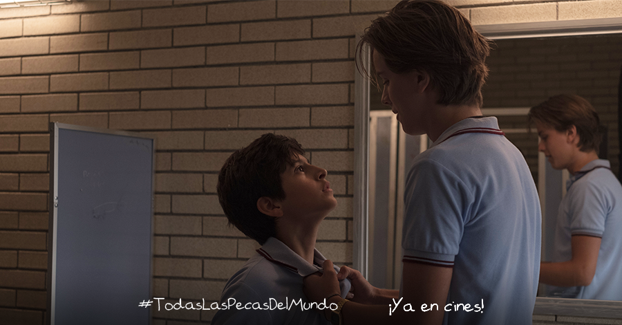 laspecaspeli's tweet photo. ¿Team Kenji o Team José Miguel? No se pueden perder #TodasLasPecasDelMundo ya en cines. https://t.co/G1vMkXNwCC