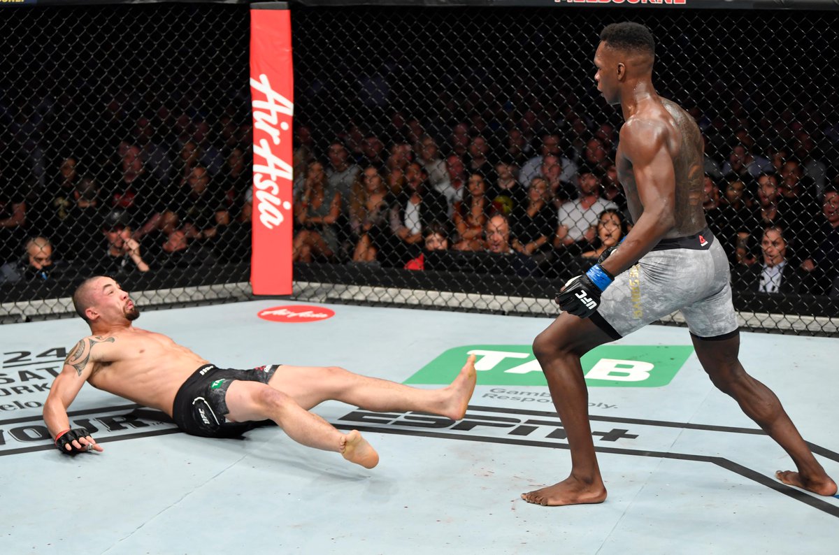 Israel Adesanya shared his prediction for Robert Whittaker UFC 271 rematch
