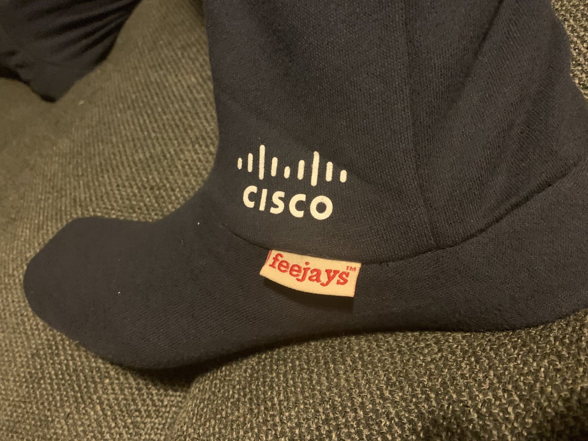 jsnyder81's tweet photo. After a long day at the @Cisco #ENPVT, I like to lounge around my hotel in my Cisco feejay footie-pajamas.  Thanks @nunesvic and team https://t.co/uk4WPGkmx9