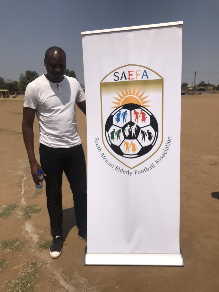 It is all about elderly soccer &amp; keeping healthy.