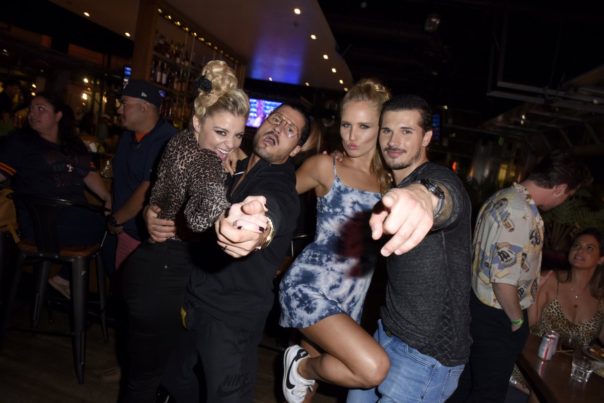 Looks like the competition is getting fierce by the looks on these faces 💃🕺 <a href="/Lauren_Alaina/">Lauren Alaina</a> <a href="/iamValC/">Valentin</a> <a href="/SBrinkleyCook/">Sailor Brinkley Cook</a> <a href="/Gleb_Savchenko/">GLEB SAVCHENKO</a> 

✨ Be sure to tune into Dancing With The Stars tonight at 8pm EST ✨