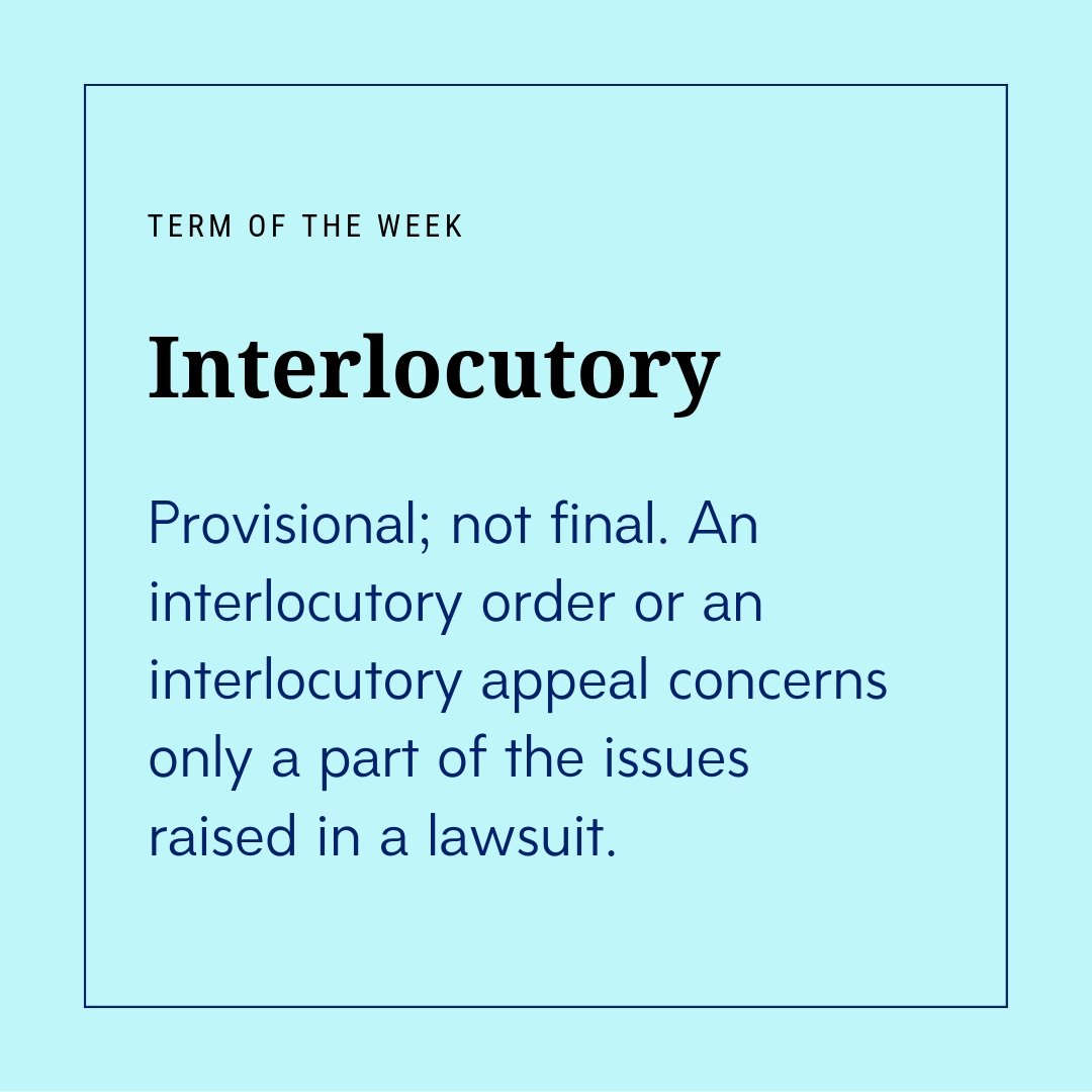 BlueLedgeClass's tweet image. Legal term of the week!

#blueledge #alegalclassroom #aaert #legal #digi #courtreporting #transcription