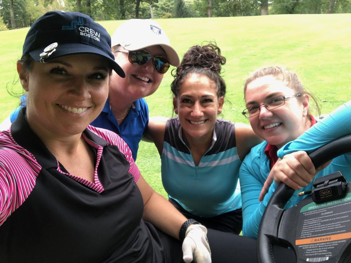 DMSdesignllc's tweet photo. Lots of laughs when #dmsdesign's Lorie Skolski teamed w/ Tracey Hartford @WindoverCM Amy Blomeke @SanbornHead Julie Nasser @MPA_Boston at @CREWBoston's annual #Charity #Golf Tournament. #womeninarchitecture #womenindesign #womeninconstruction #womeninengineering#womeninbusiness https://t.co/xyRBySgbhA