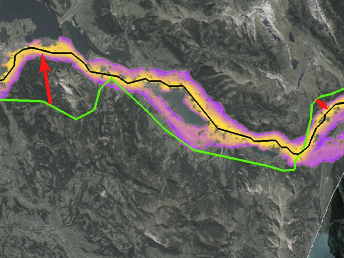 Imagine you could place a power transmission line somewhere. Would you reconsider your choice if a system shows you a better path? We investigated this question and are glad that our paper regarding #decisionmaking by means of #visualanalytics has been accepted for publication.