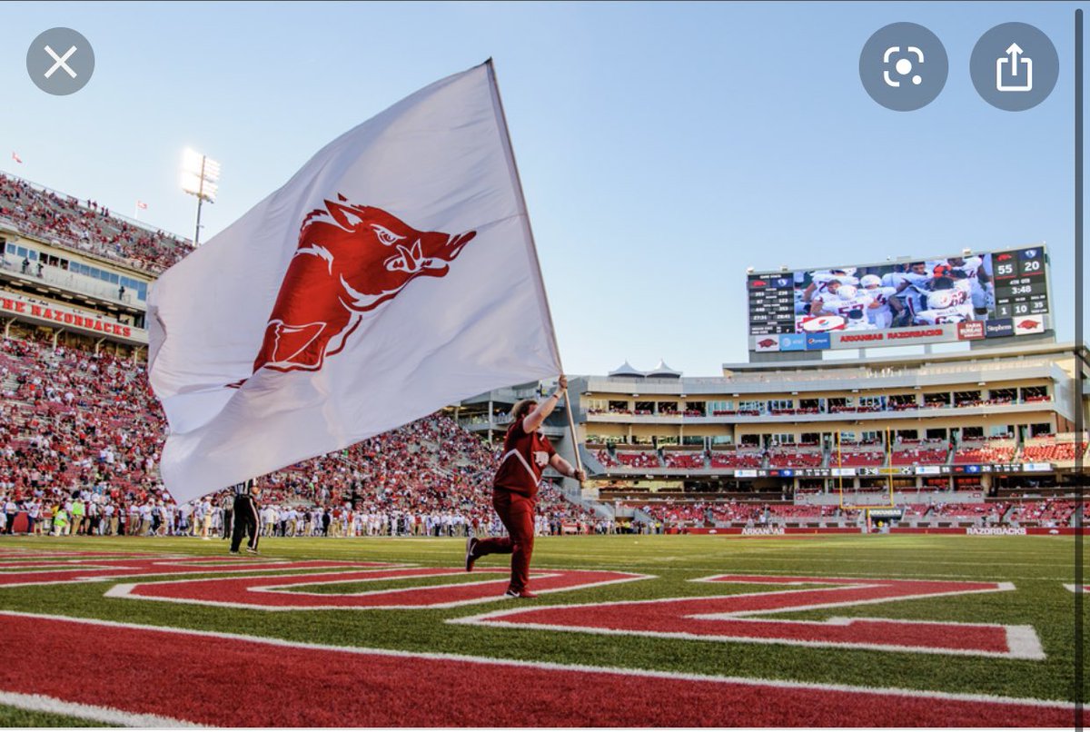 I am truly blessed to receive an offer from university Arkansas university ❗️❗️#GoRazorbacks🐗