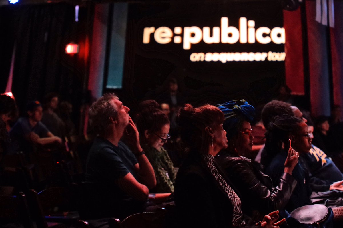SequencerTour's tweet photo. Our re:publica Portland program is now live! Explore our upcoming talks, panels, and workshops and we’ll see you this Friday and Saturday at Pioneer Courthouse Square. https://t.co/O1REWew8kK @wunderbar2gethr #rpPortland #sequencertour @republica https://t.co/rtfvlagSnQ