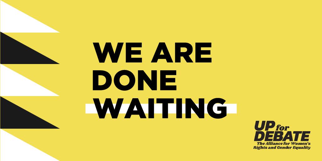 UpforDebate2021's tweet photo. 📣 #ToOurNextPrimeMinister, how will your party address high rates of violence against women, trans people and non-binary people?

Make some noise. Use #ToOurNextPrimeMinister and demand answers.  ✊ #elxn43 #cdnpoli https://t.co/f21ymcyAaK