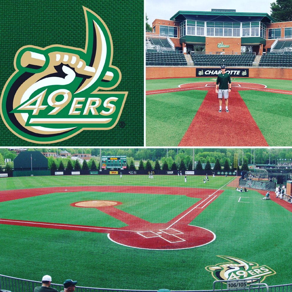 Excited to announce my commitment to UNC Charlotte to further my academic and baseball career! #NinerNation⛏