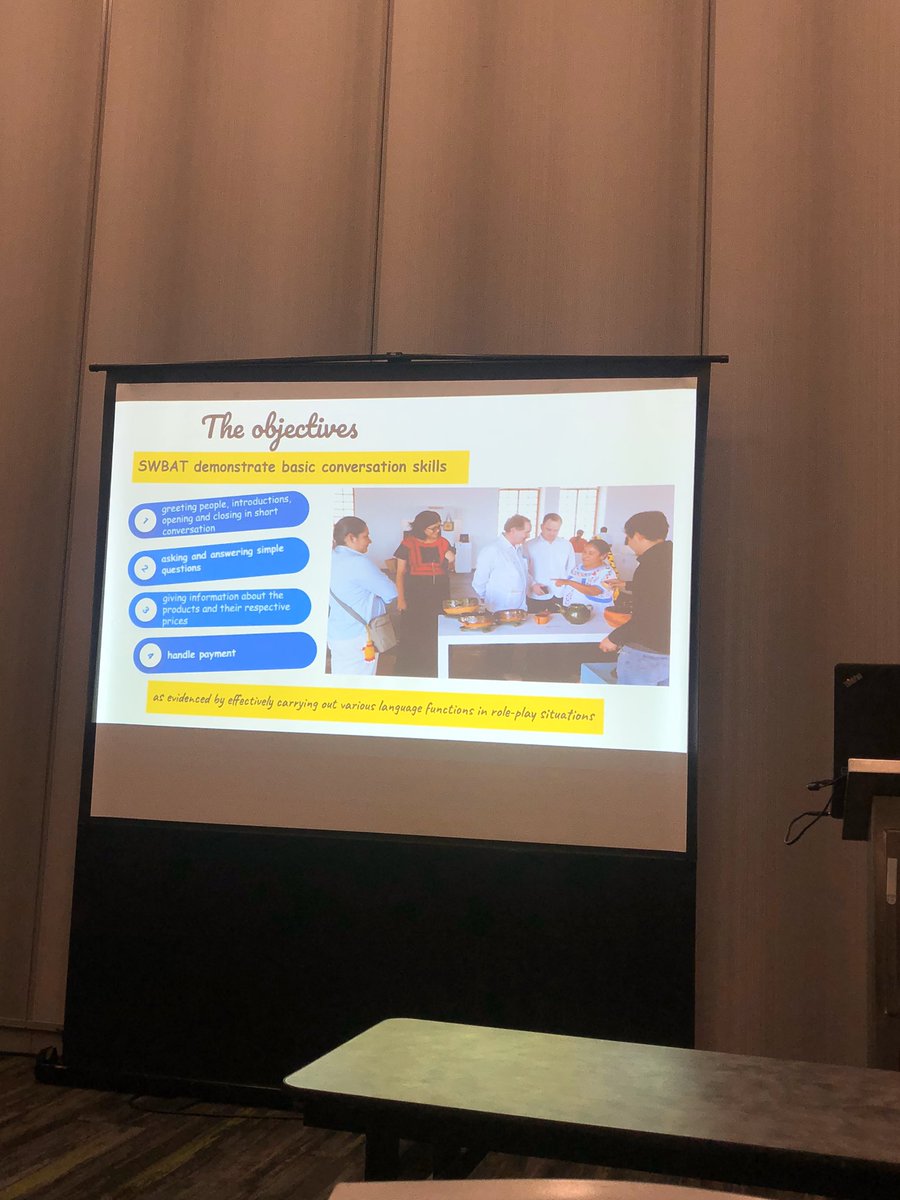 pumbaa_chen's tweet photo. #PepperdineTESOL #CATESOL19 Their organized and creative work impressed me. @CA_TESOL Wenyi and John are students from San Francisco State University, this presentation comes from their assignment. It’s amazing! I should learn from them.@PeppGSEP https://t.co/zze1mAjJDu