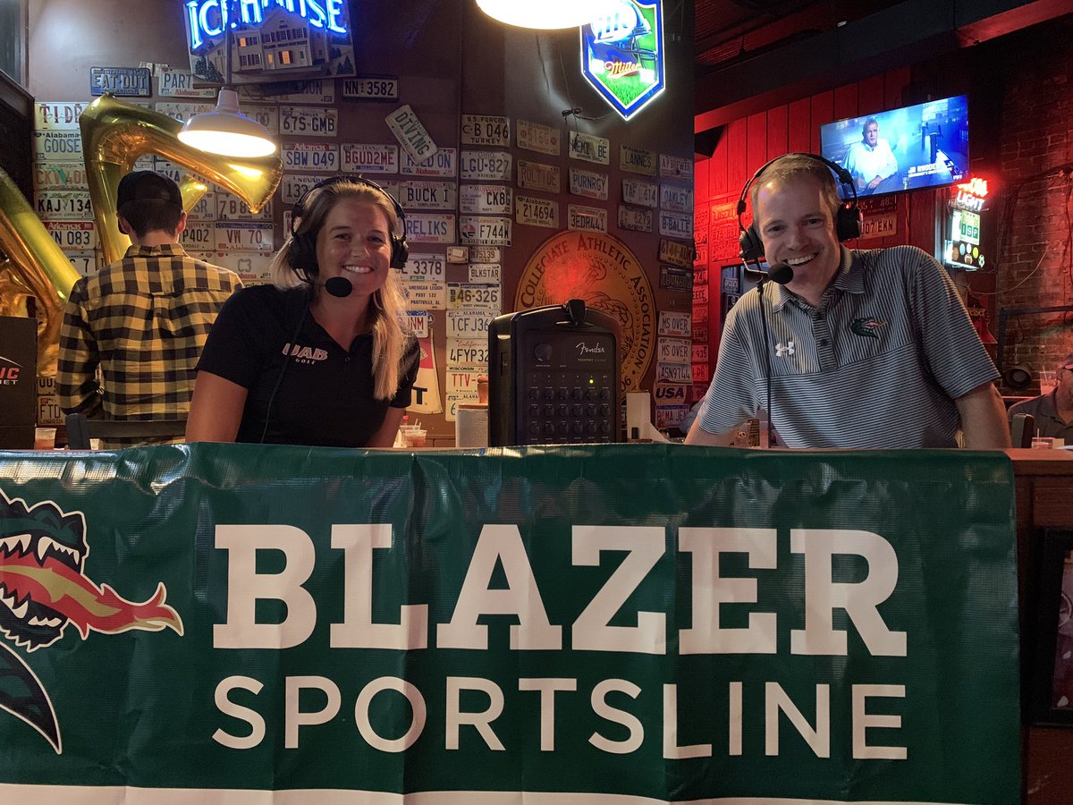 Thank you to David Crane, @BlazersLIMGC and @dreamlandbbq for having @ryan_ashburn on Blazer Sportsline tonight!
