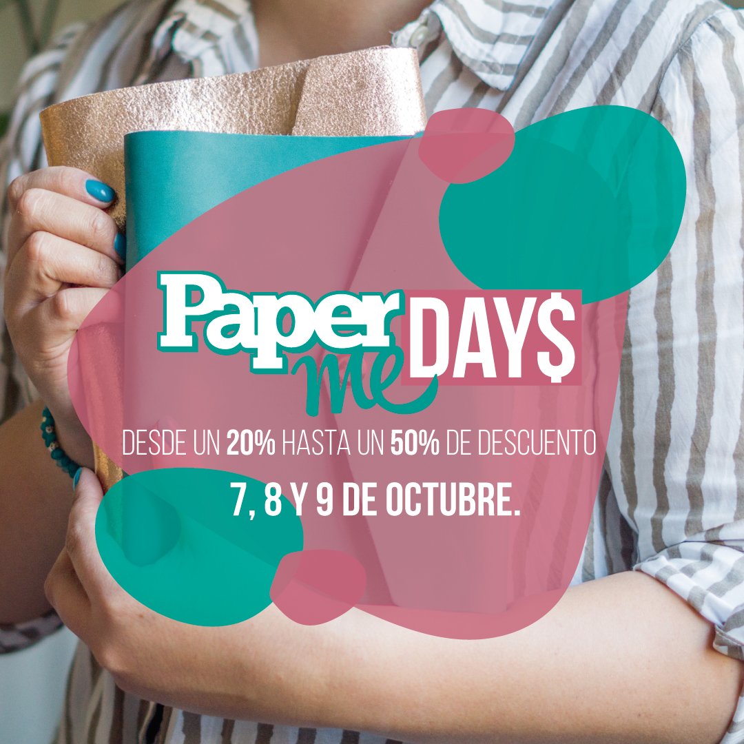 PaperMe_craft's tweet photo. Estamos en los PaperMe Days ¿Que puedo comprar? 😏 - https://t.co/frfYFRMp0k Para que no te enrolles te recomendamos un clasico, la RollUp https://t.co/u6WJzMopKE