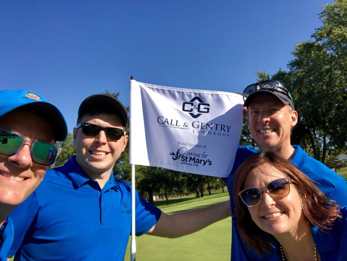 ChipGentry's tweet photo. Had an epic day with our team at the annual St. Mary’s charity golf tournament! @SSMHealthMidMO @CallGentryLaw #SSMHealthMidMO https://t.co/3nMUdqtCPQ