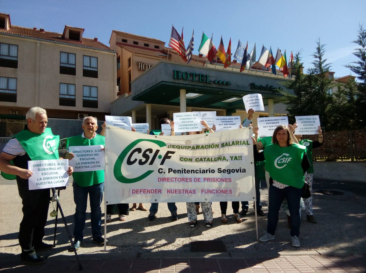 CSIFCPSEGOVIA's tweet image. CSIF reclama apoyo de los directores para defender la difícil situación de las prisiones y exige una reforma integral de la Ley Penitenciaria para reforzar la autoridad de los trabajadores @CSIFPRISIONES