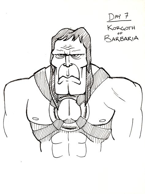 PulpusMaximus's tweet photo. Day 7 of Inktober: Korgoth of Barbaria
#Inktober2019 #korgoth https://t.co/5gSOj6kloh