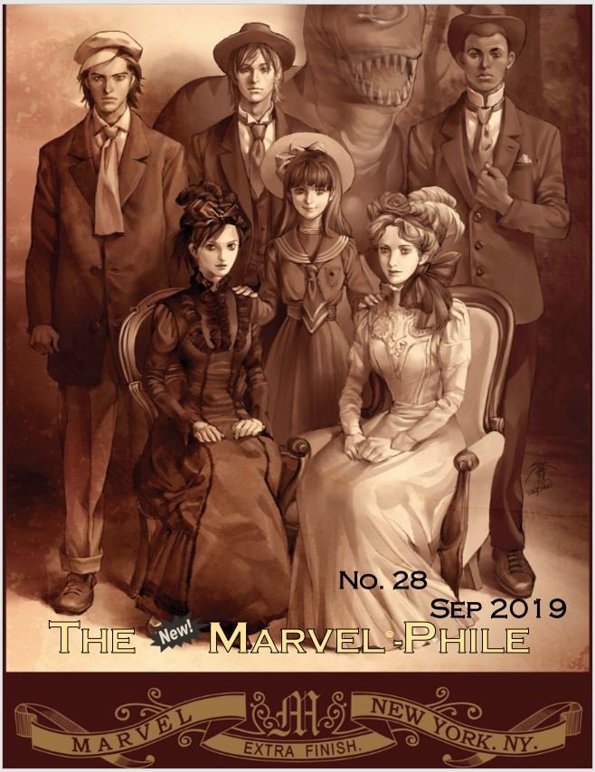 StephenJolly8's tweet image. I'm remiss in not sharing September's issue, where we go back 100 years to old New York!  bit.ly/2Mlvq2b @MarvelFASERIP @MarvelHeroesTSR #Runaways