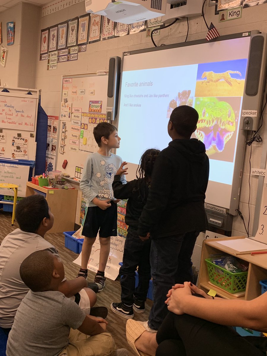 Kindergarten and 5th grade STEAM buddies had fun learning about each other through google slide presentations!! #technology #thisisleaphart #pridein5 #knowthyimpact <a href="/LeaphartElem/">Leaphart Elementary</a> <a href="/LexRich5Schools/">Lex-Rich 5 Schools</a> <a href="/allieking_/">Allie King</a>