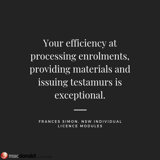 Thanks for your awesome feedback, Frances! #testimonialtuesday #createyourfuture