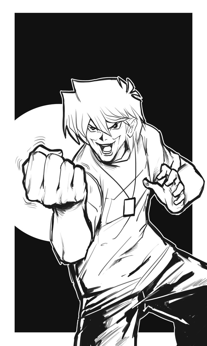 MqKen's tweet photo. Today featuring Joey Wheeler's stupid face
#inktoberDay7 #Inktober2019 #inkoctober #YuGiOh https://t.co/BGUR7qHumy