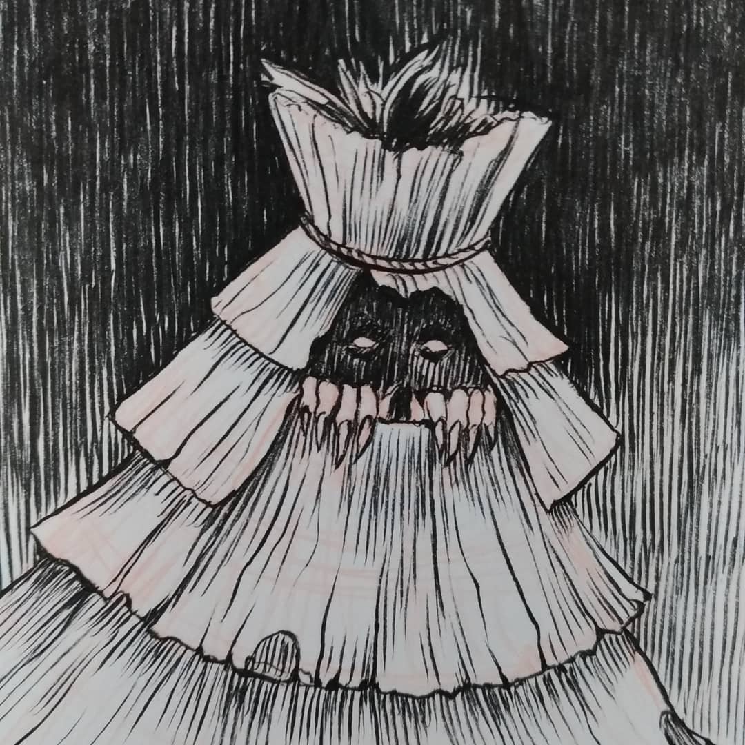 dudutowers's tweet photo. Chibamba #inktoberfolclorebrasileiro #chibamba #inktober #inktober2019 #folclorebrasileiro #folklore #monster #horror #terror #ink #pentelfudepen #SejaPentel #Pentel https://t.co/Q3Uo01Jrop