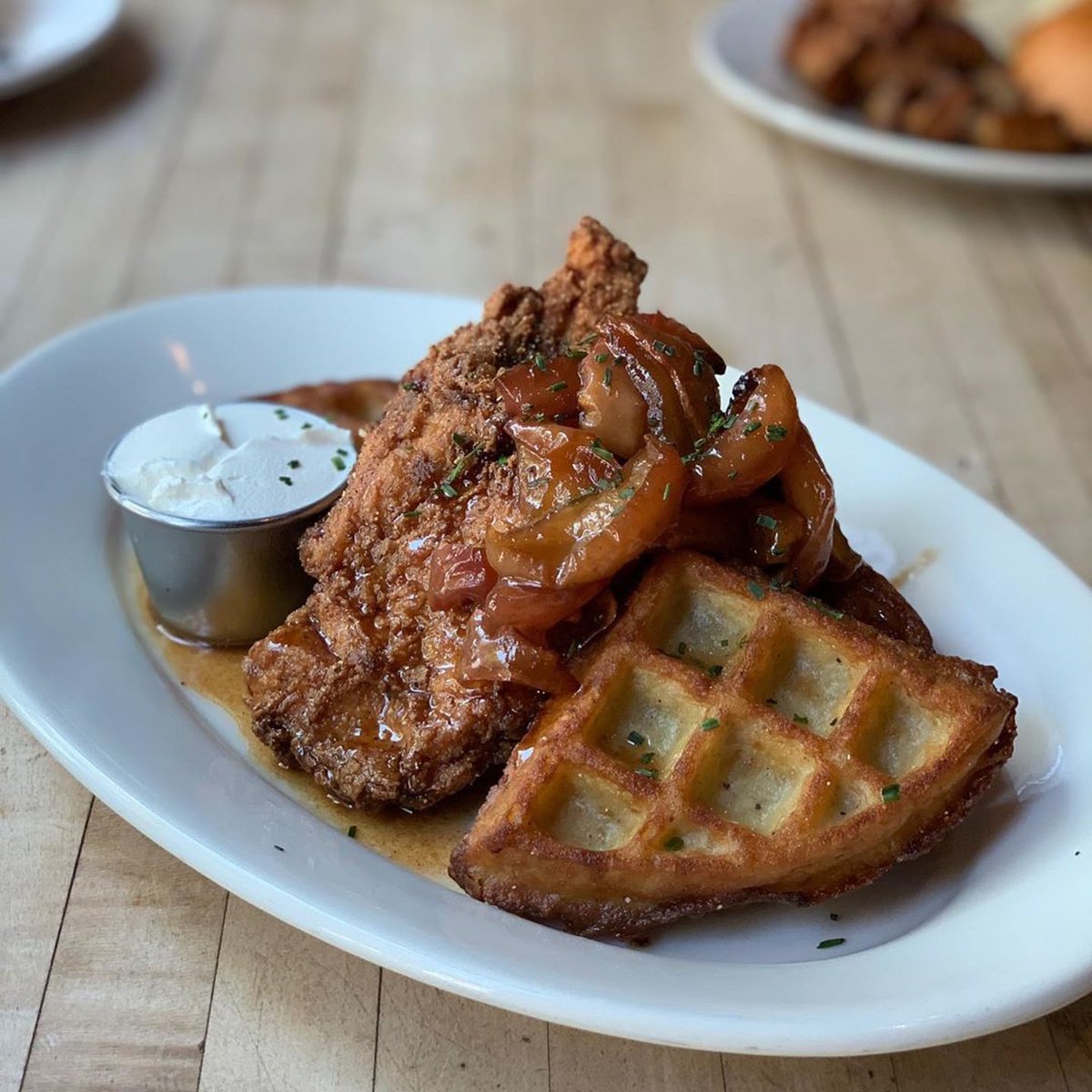 Updated menu for Wednesday’s <a href="/oddbirdATL/">Oddbird</a> #popup at <a href="/westeggcafe/">West Egg Cafe</a> is up on the website, including this month’s #chickenandwaffles special! oddbirdatl.com