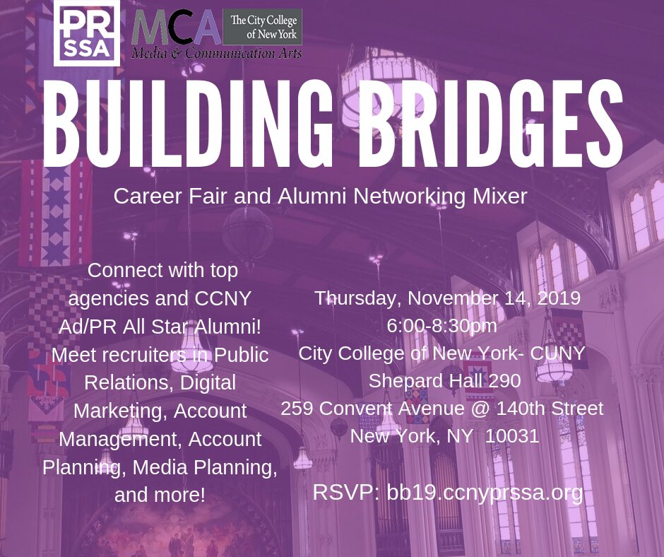 CCNY PRSSA tweet media