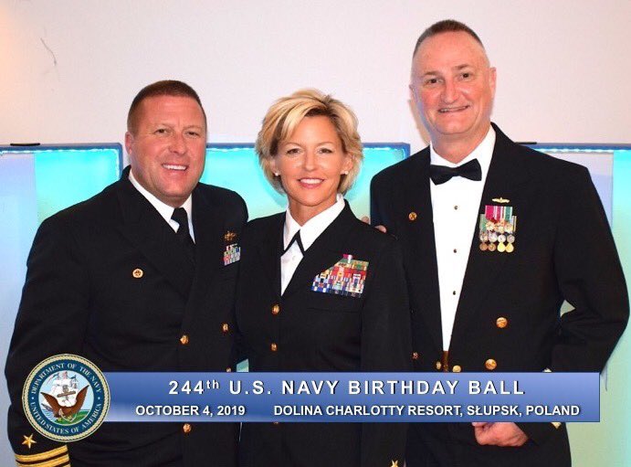 amy_forsythe's tweet photo. Celebrated the #Navy’s 244th Birthday this weekend with a great ceremony and dinner at the Dolina Charlotty Resort in Slupsk, #Poland.
🇺🇸🇵🇱💯💙⚓️
#instamilitary #navy #onassignment #nohigherhonor #instagram #womeninuniform #worktravel https://t.co/pT62b095QT