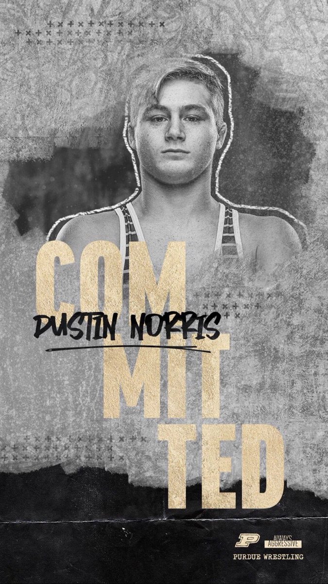 DustinNorris13's tweet photo. I am proud to make my verbal commitment to Purdue University to further my academic and athletic career! I want to thank the coaches and the wrestlers at Purdue for all of the calls and the interest. I also want to thank my parents, my family, friends, and coaches! #BoilerUp https://t.co/F3QksmtjxZ