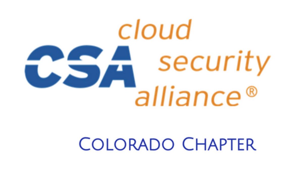 Did you register for the 4th annual <a href="/CSA_CO/">CSA_Colorado</a> <a href="/cloudsa/">CloudSecurityAlliance</a>  Fall Summit yet?  Great keynote, panel and break out workshops with <a href="/AWScloud/">Amazon Web Services</a>, <a href="/Azure/">Microsoft Azure</a> and @GCPcloud included!  Agenda, registration and more information can be found here csacongress.org/event/colorado…