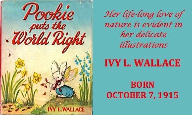 MZ_Parks's tweet image. Happy Birthday, Ivy Wallace, British #author #illustrator and creator of the Pookie series and The Animal Shelf series. Animal shelf was animated an ran to 52 episodes in over 50 countries. #kidlit #ChildrensBooks #OnThisDay